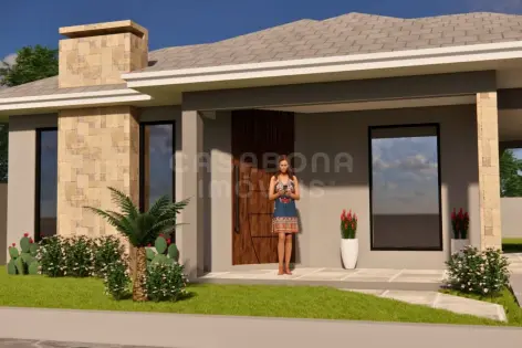 Imagem #3 do imóvel Casa em lançamento com 3 dormitórios a 300 metros da praia no bairro Sambaquis