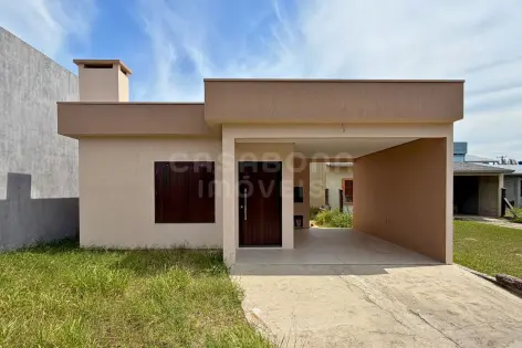 Imagem #1 do imóvel Casa nova com lareira a 200 metros do mar no Jardim Olívia