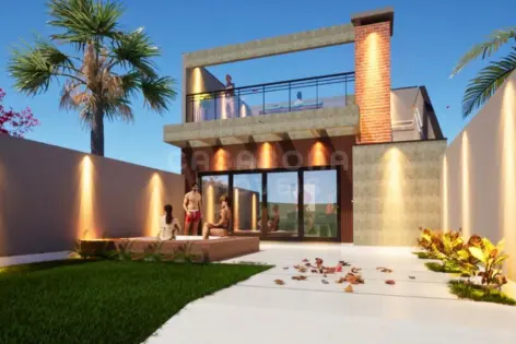 Imagem principal do Casa à Venda em Arroio do Sal, Camboim - 3 Dormitórios com Vista para o Mar 