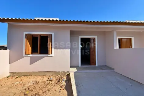 Imagem #1 do imóvel Casa nova com 2 dormitórios e excelente localização no bairro São Jorge