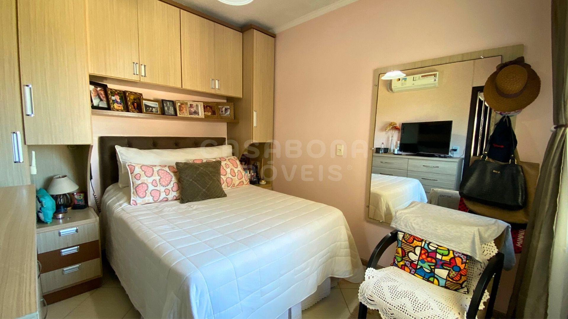 Apartamento semimobiliado com churrasqueira em Arroio do Sal Sul