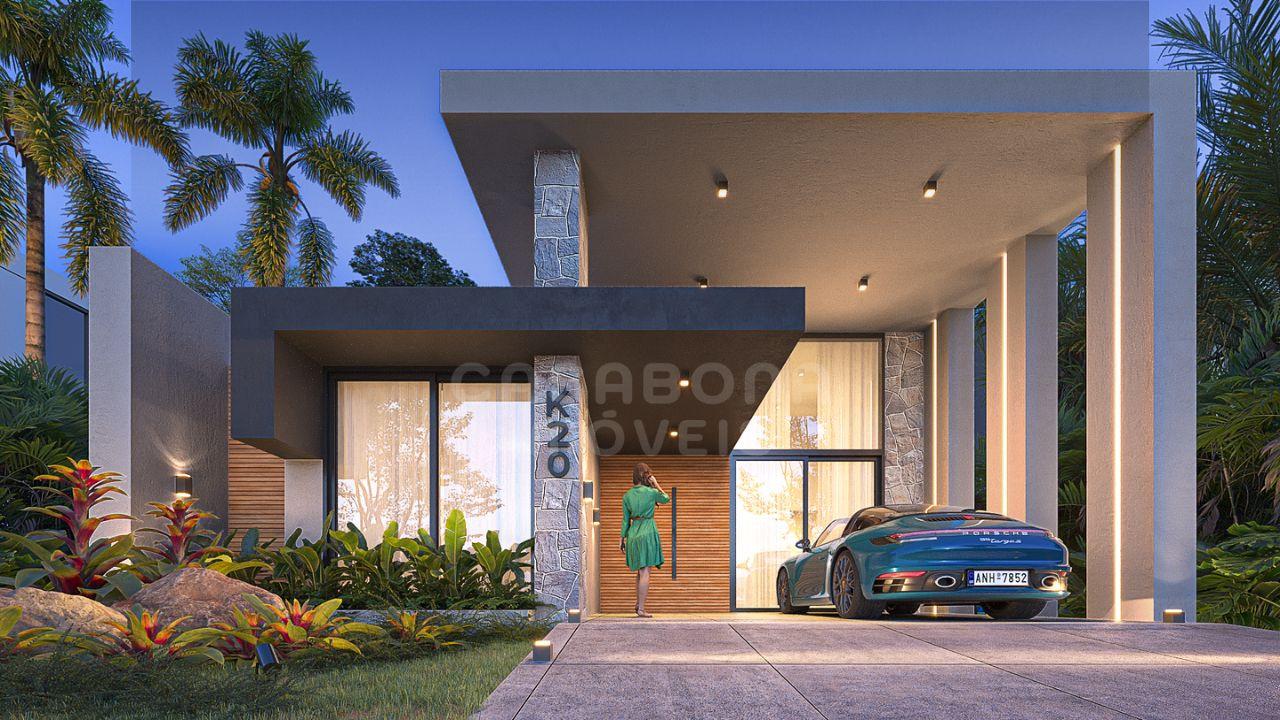 Casa de alto padrão no Condomínio Arenas Curumim, em Capão da Canoa