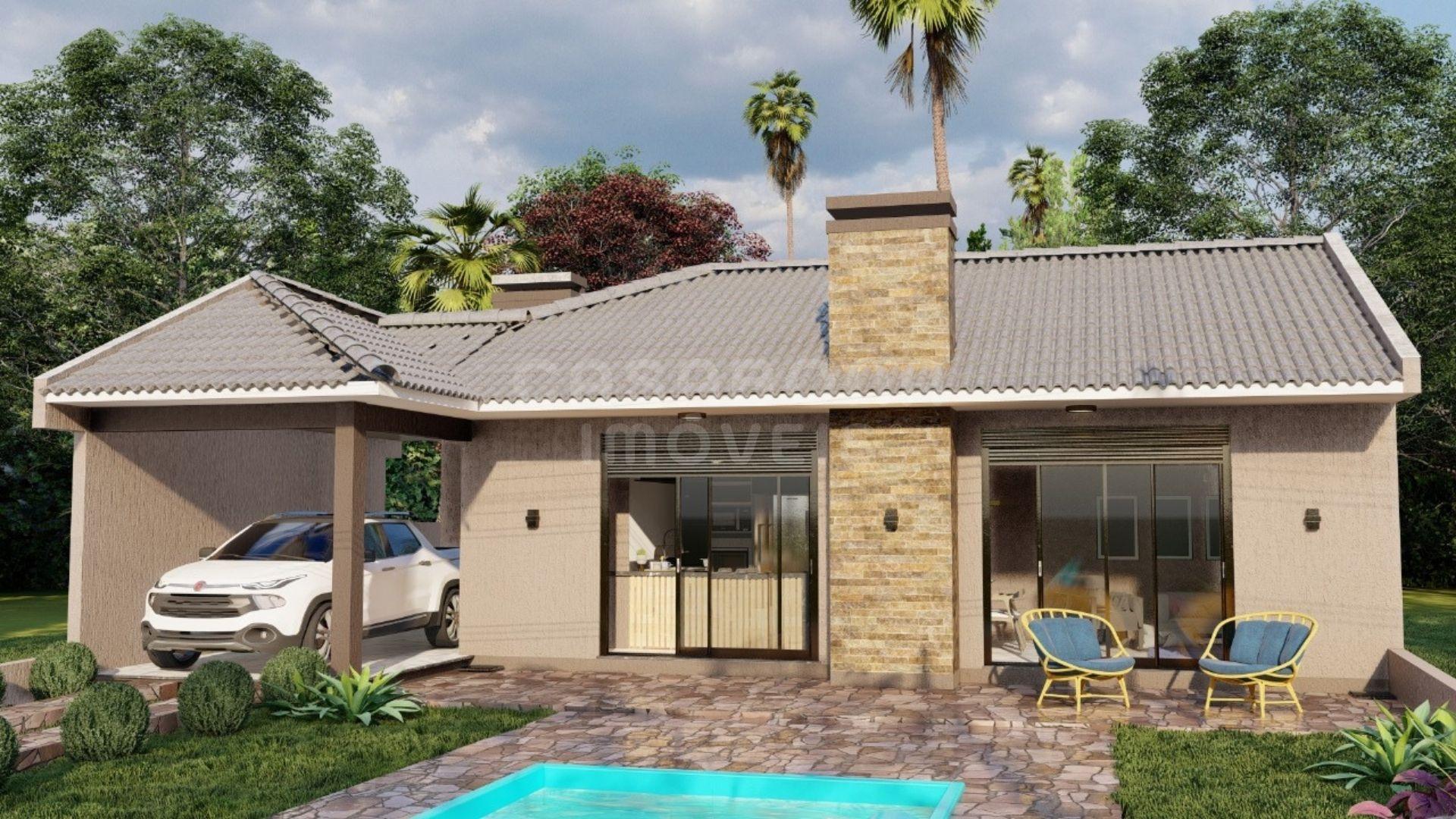 Casa com Piscina e Suíte no Bairro Vista Alegre em Arroio do Sal