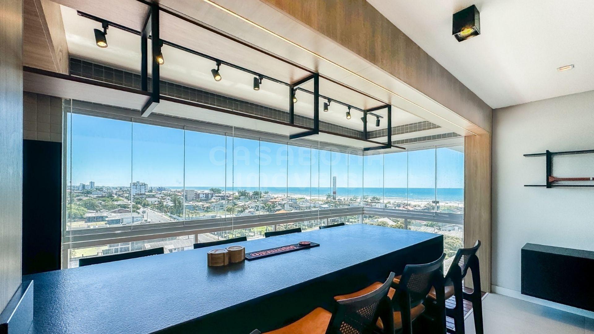 Apartamento de Alto Padrão com Vista Mar e Lazer Completo em Arroio do Sal