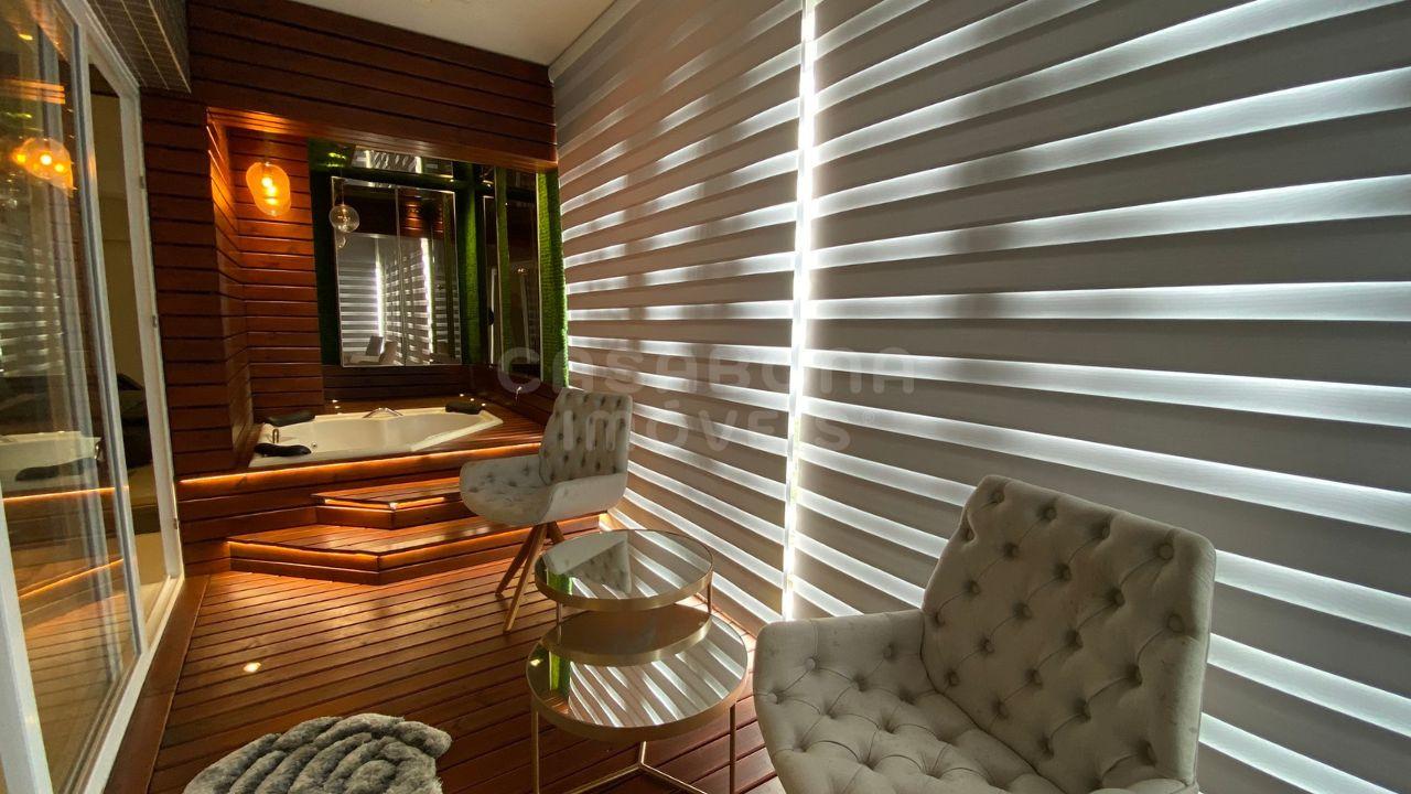 Cobertura Duplex Exclusiva a 300m do Mar - 4 Dormitórios, Espaço Gourmet e Piscina