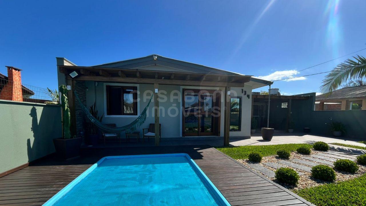 Casa de Veraneio a 130 metros do Mar no Balneário São Jorge