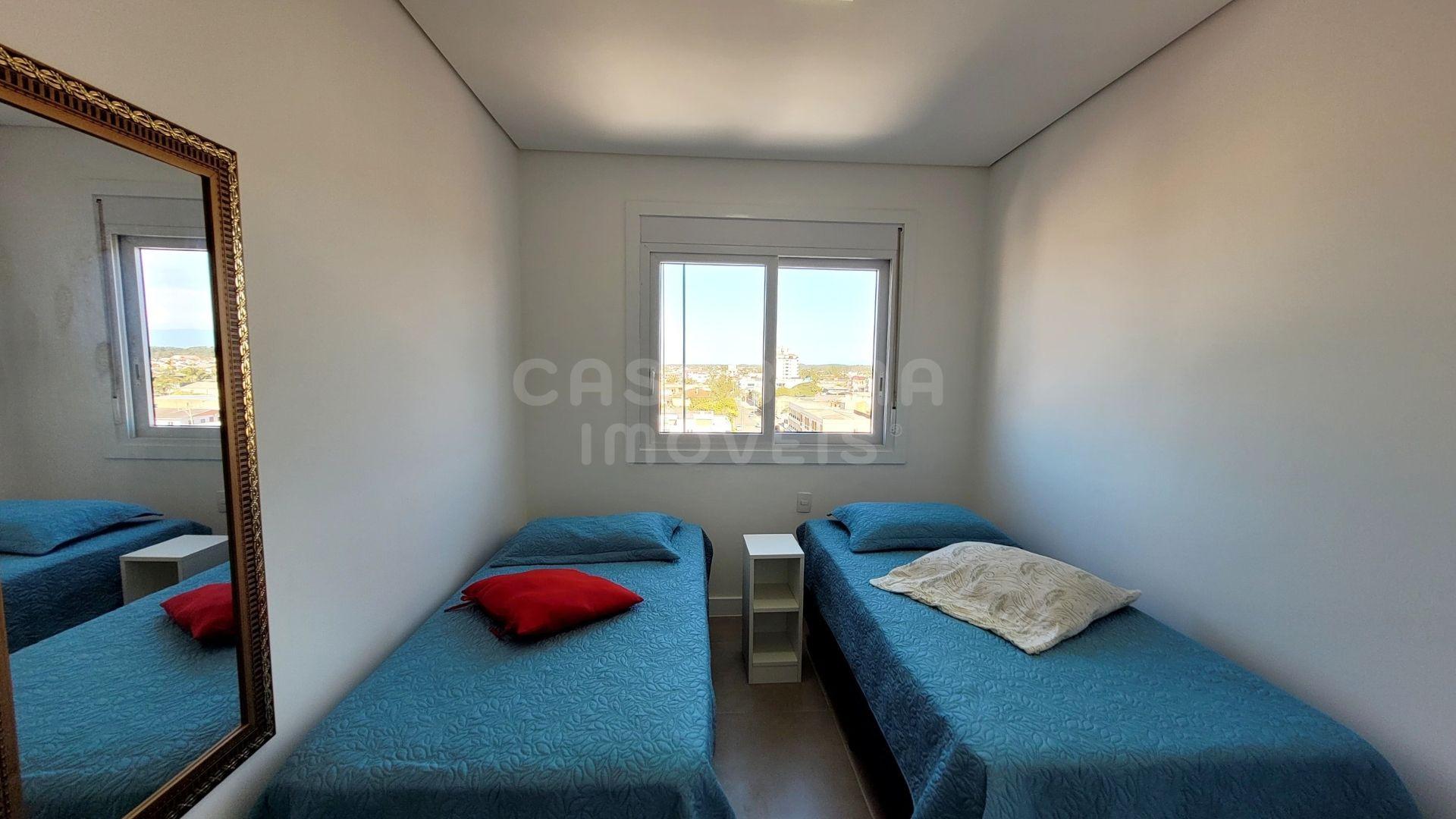 Apartamento Semimobiliado a 50 Metros do Mar no Centro de Arroio do Sal