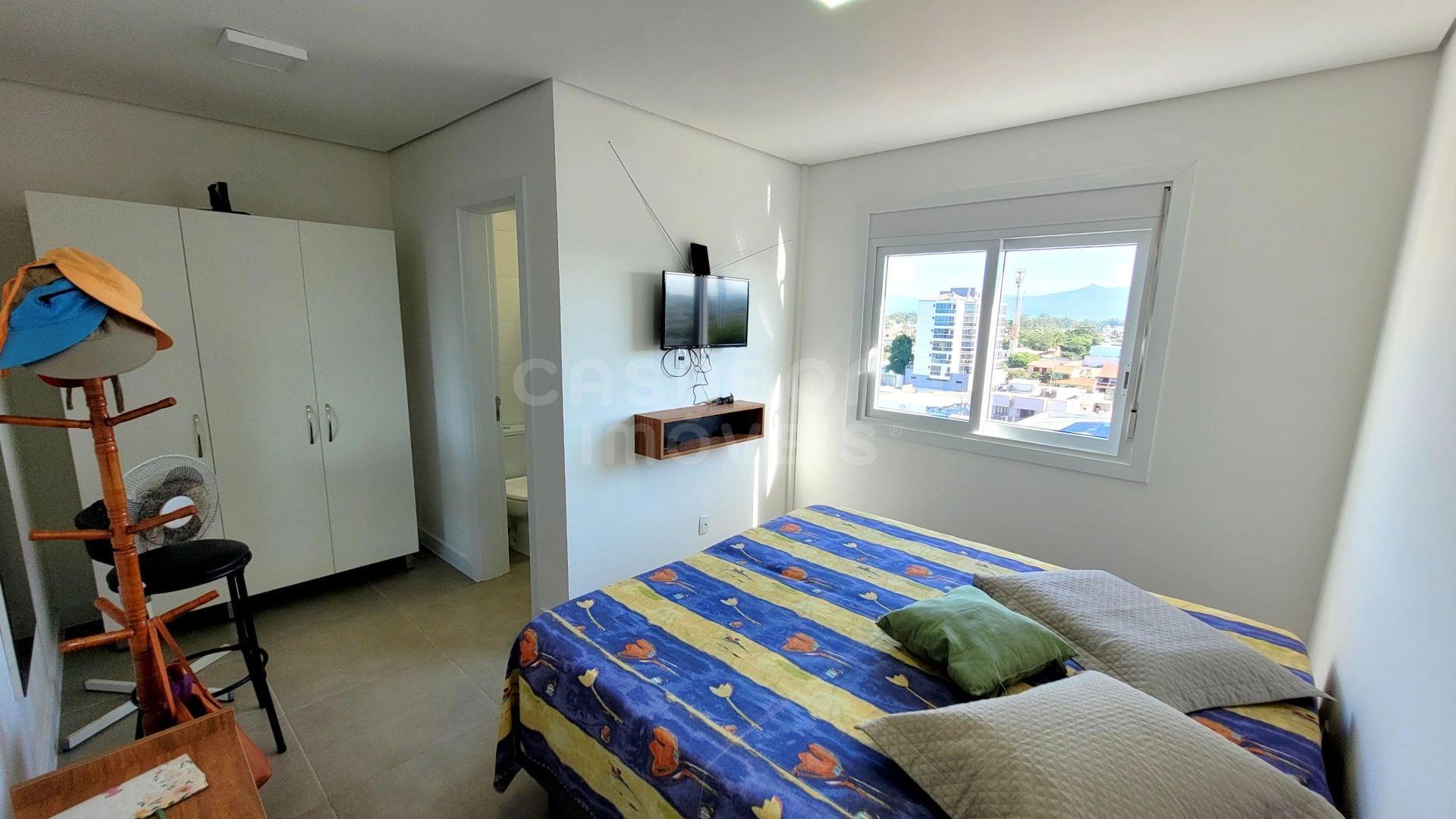 Apartamento Semimobiliado a 50 Metros do Mar no Centro de Arroio do Sal